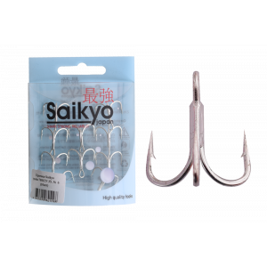 Крючки Saikyo тройн.7056TN 3X №  6 (10шт)