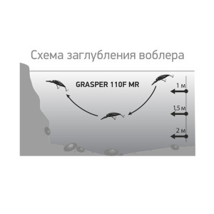 Воблер LureMax Grasper