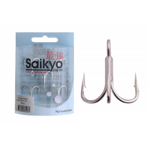 Крючки Saikyo тройн.7056TN 3X №  1 (5шт)