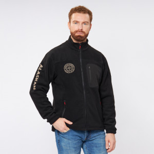 Куртка флисовая Alaskan NorthWind черный L